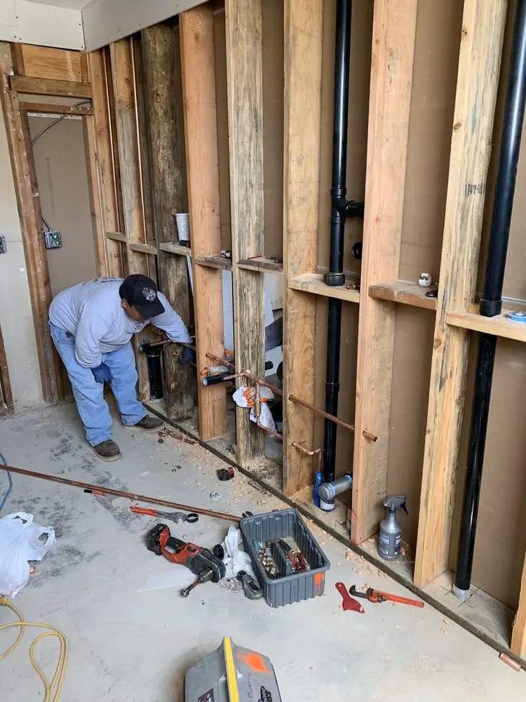 Commercial rough-in plumbing for Commercial Plumbing in Cove Springs